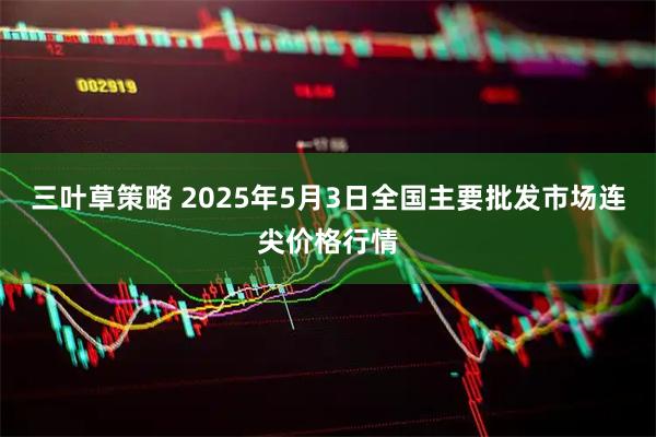 三叶草策略 2025年5月3日全国主要批发市场连尖价格行情