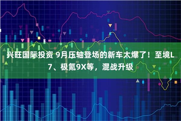 兴旺国际投资 9月压轴登场的新车太爆了！至境L7、极氪9X等，混战升级