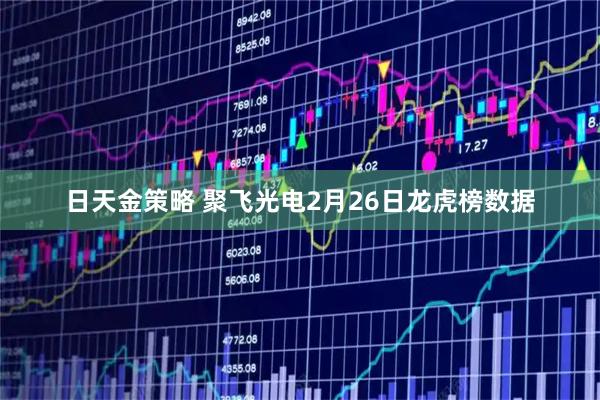 日天金策略 聚飞光电2月26日龙虎榜数据